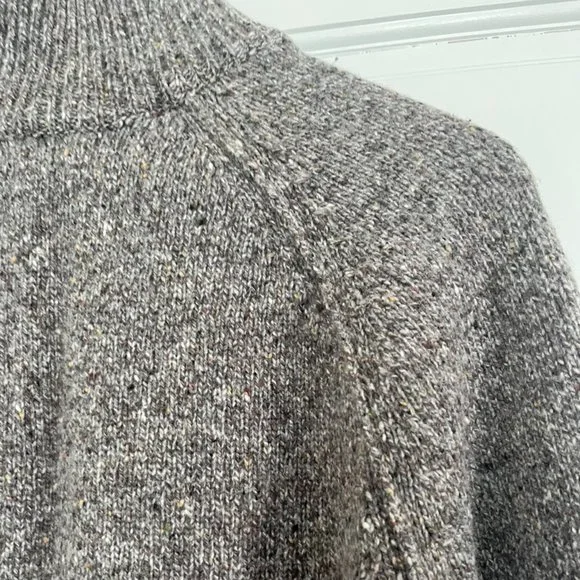 Banana Republic Wool Cashmere Half Zip Sweater L - Picture 12 of 12
